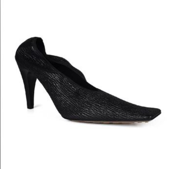 Bottega Veneta - pumps - calf leather - black. Size 37 European. - Picture 2 of 14